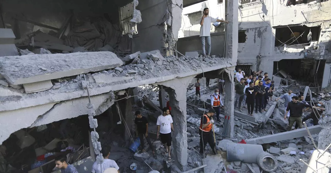 A Palestinian engineer who returned to Gaza City after fleeing south is killed in an airstrike