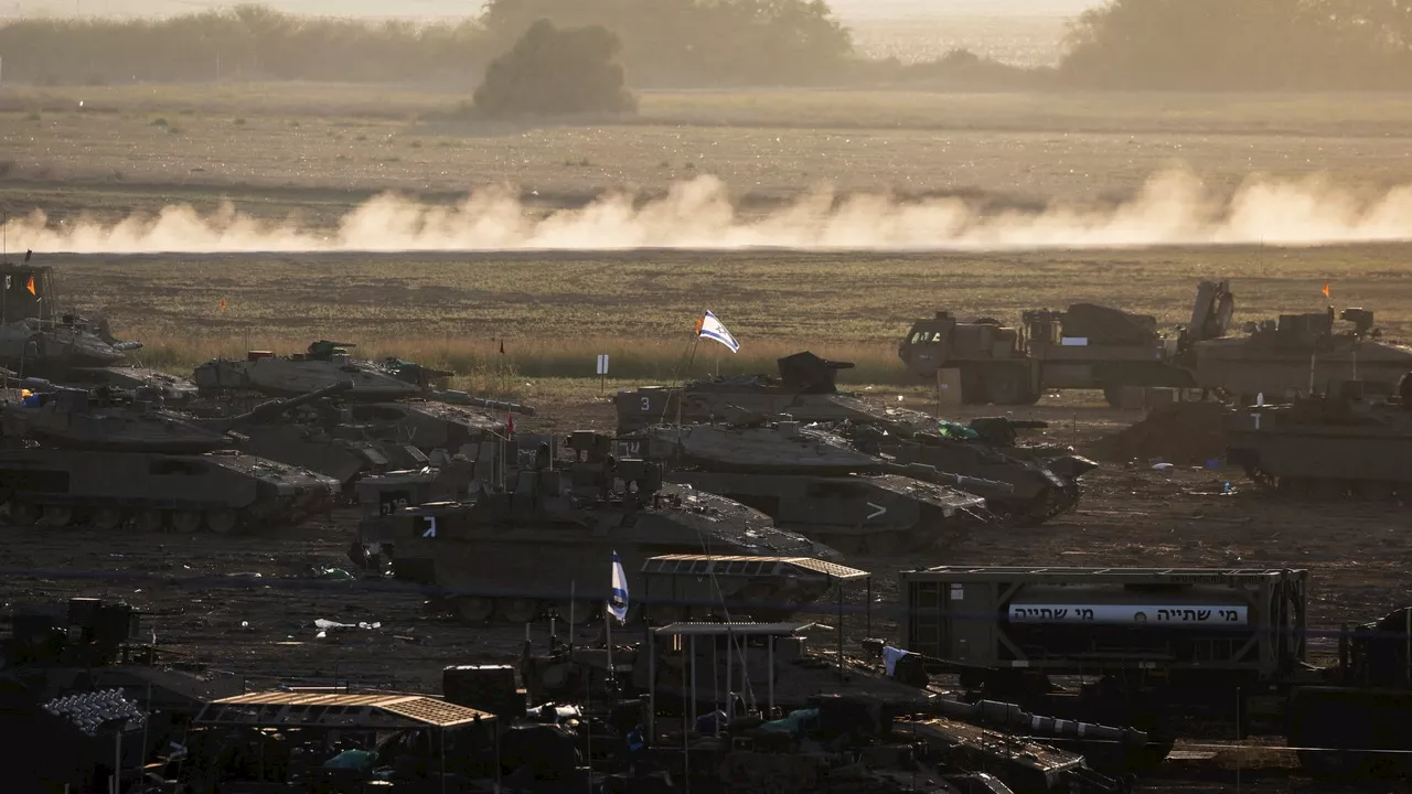 Israel ultima su ofensiva terrestre en Gaza y asegura que las tropas 'están listas'