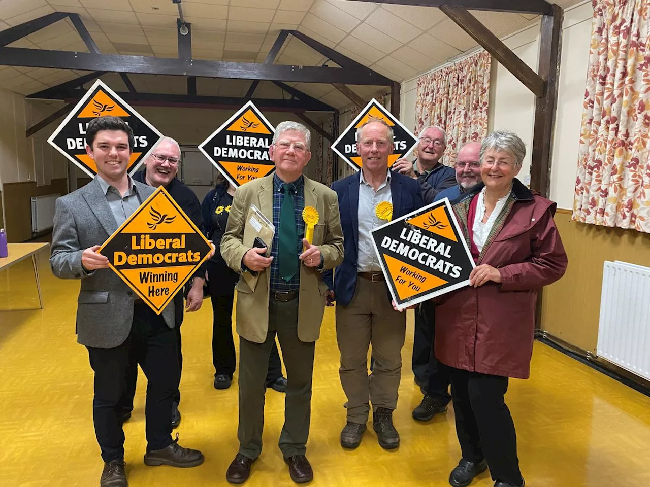 Lib Dems shock Conservatives by winning another Tory seat in council by-election