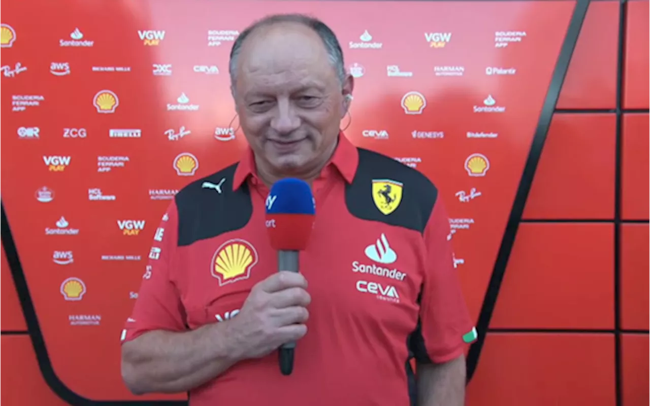 Ferrari, Vasseur dopo le qualifiche di Austin: 'Stiamo calmi, la gara sarà lunga e dura''