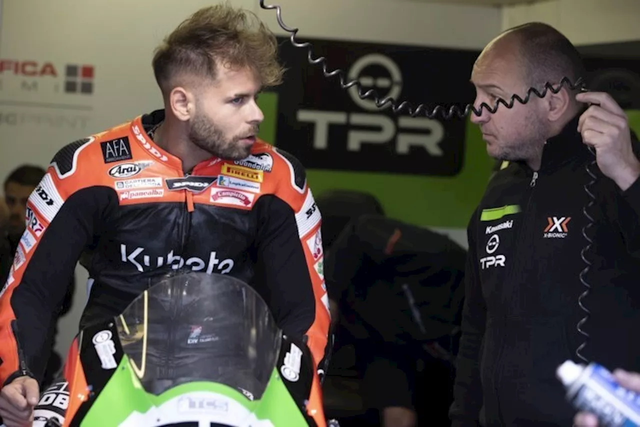 Blamage in Misano: Nur Defekte bei Pedercini Kawasaki