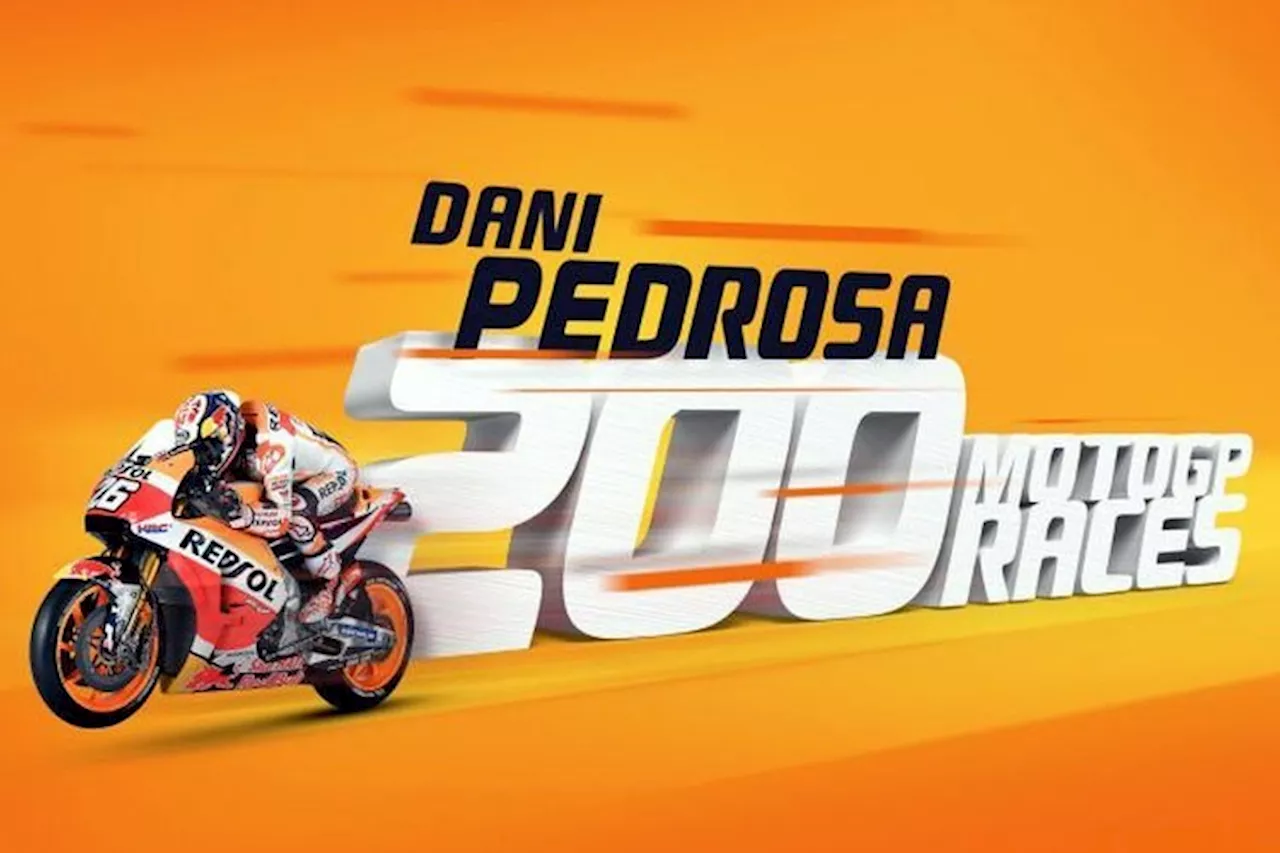 Daniel Pedrosa (Honda): Das 200. MotoGP-Rennen!