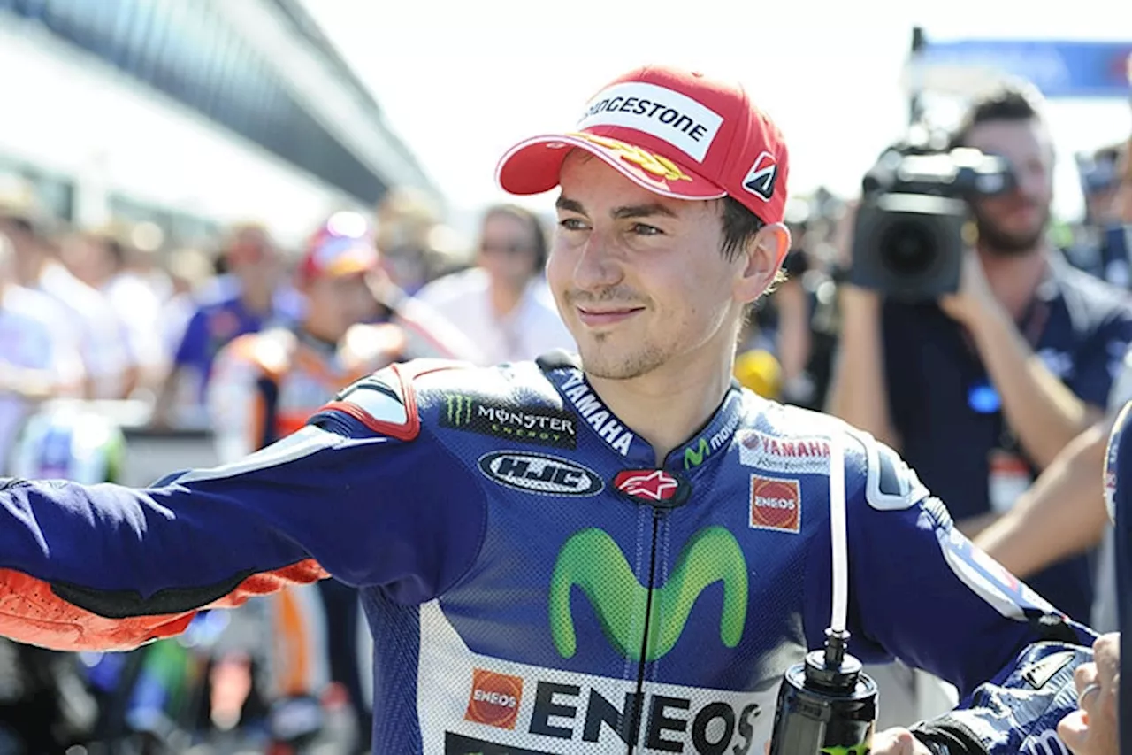 Jorge Lorenzo: «Titel? Viele Punkte und keine Fehler»