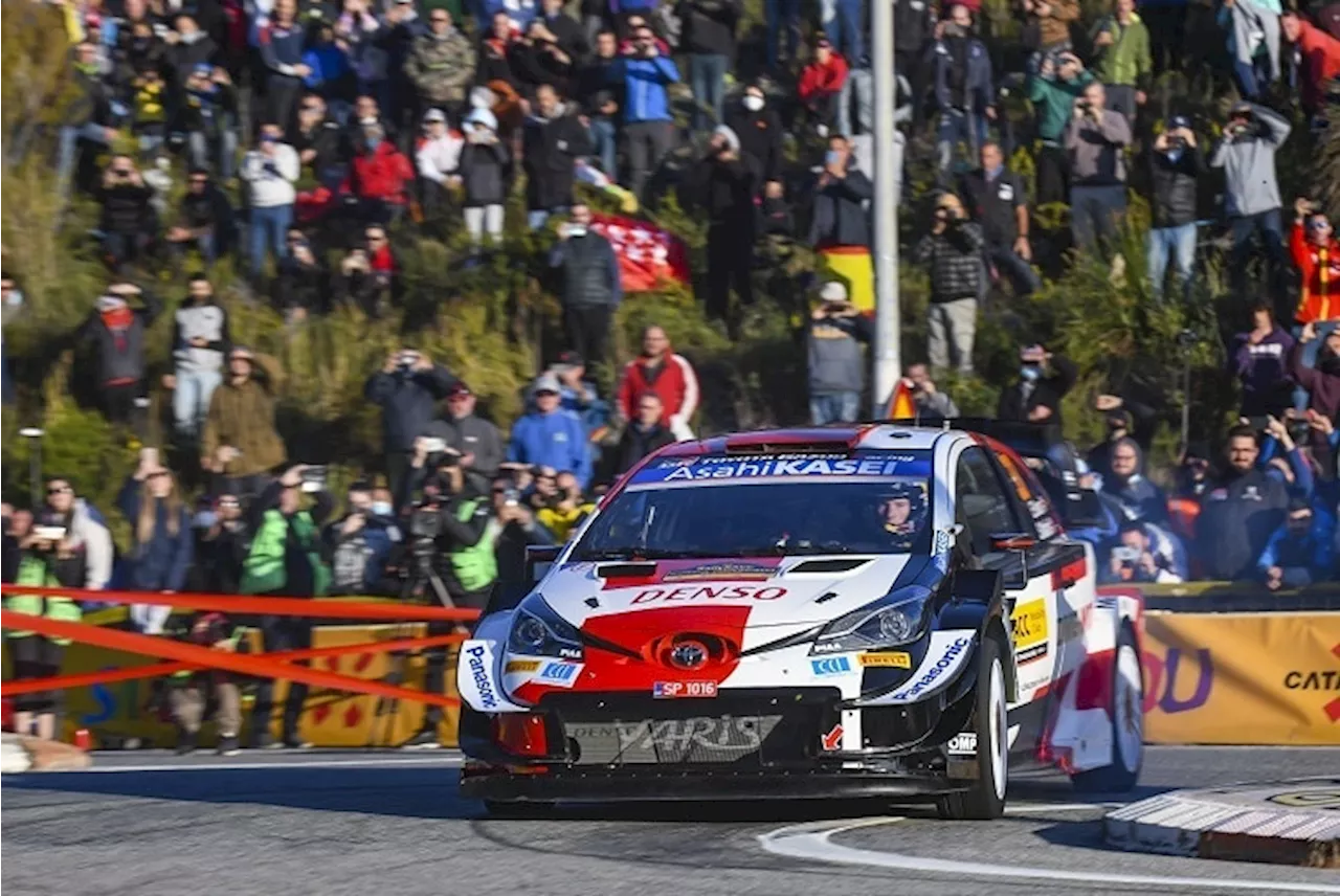 Spanien: Elfyn Evans mit starkem Start