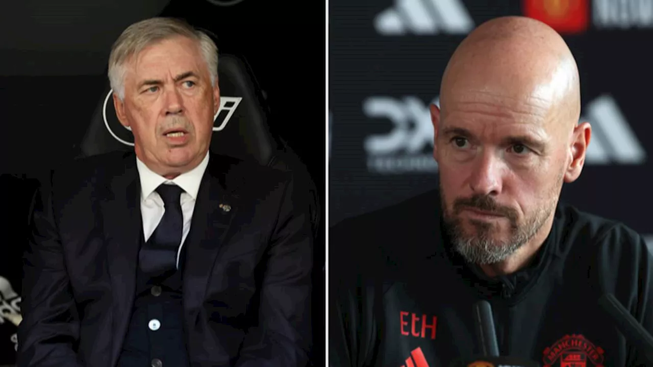 Carlo Ancelotti 'approached to replace Erik ten Hag' at Man Utd