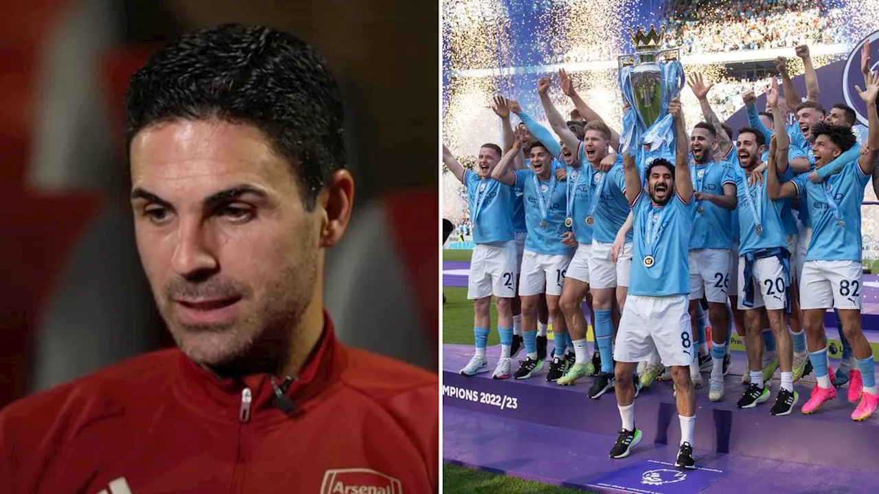 Mikel Arteta reveals who is to blame for Arsenal's title collapse last season