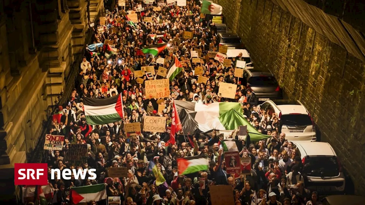 Andere Demonstrationskulturen - Demonstrieren die Romands friedlicher als die Deutschschweizer?