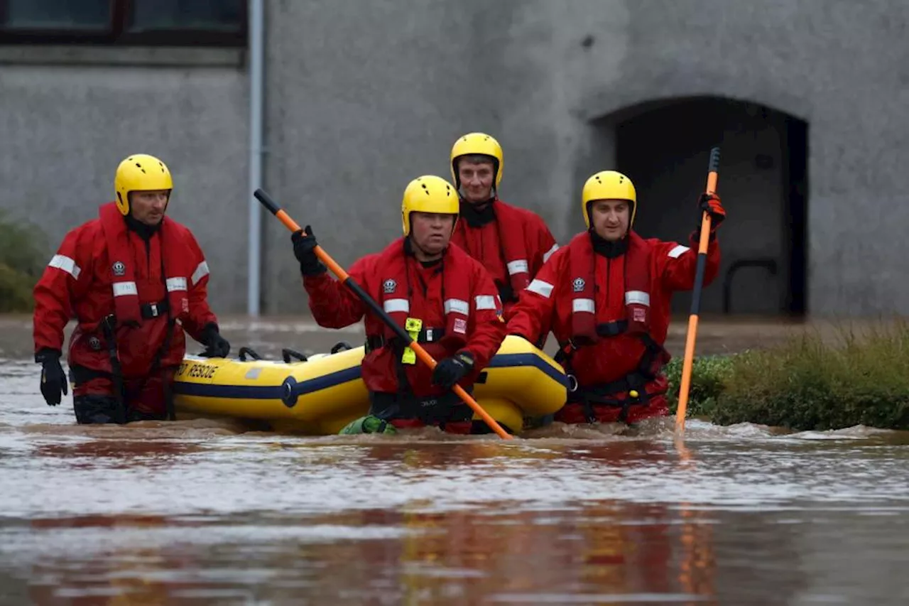 Storm Babet latest as parts of Angus completely flooded