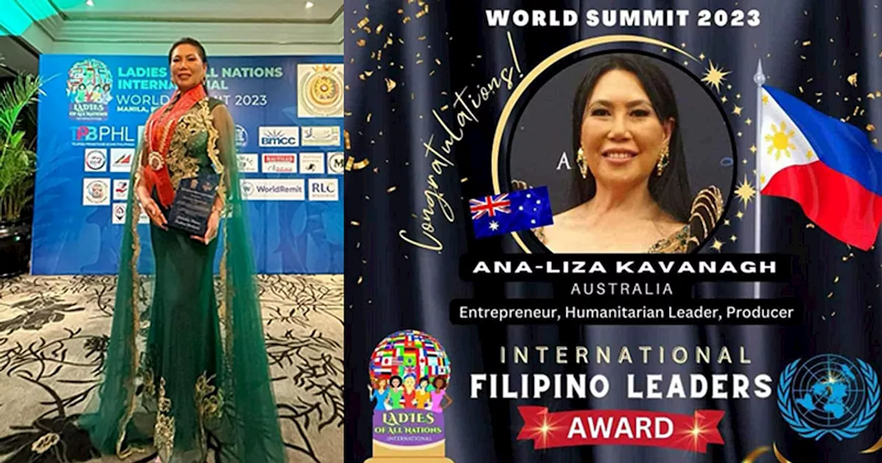 Cebuana among awardees at LOANI World Summit in Manila