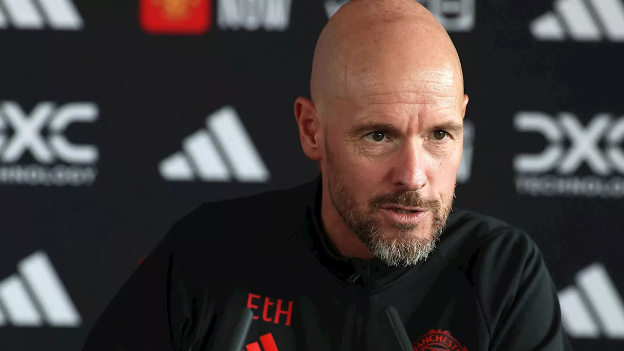 Erik ten Hag has just six-word response when asked about Jadon Sancho...