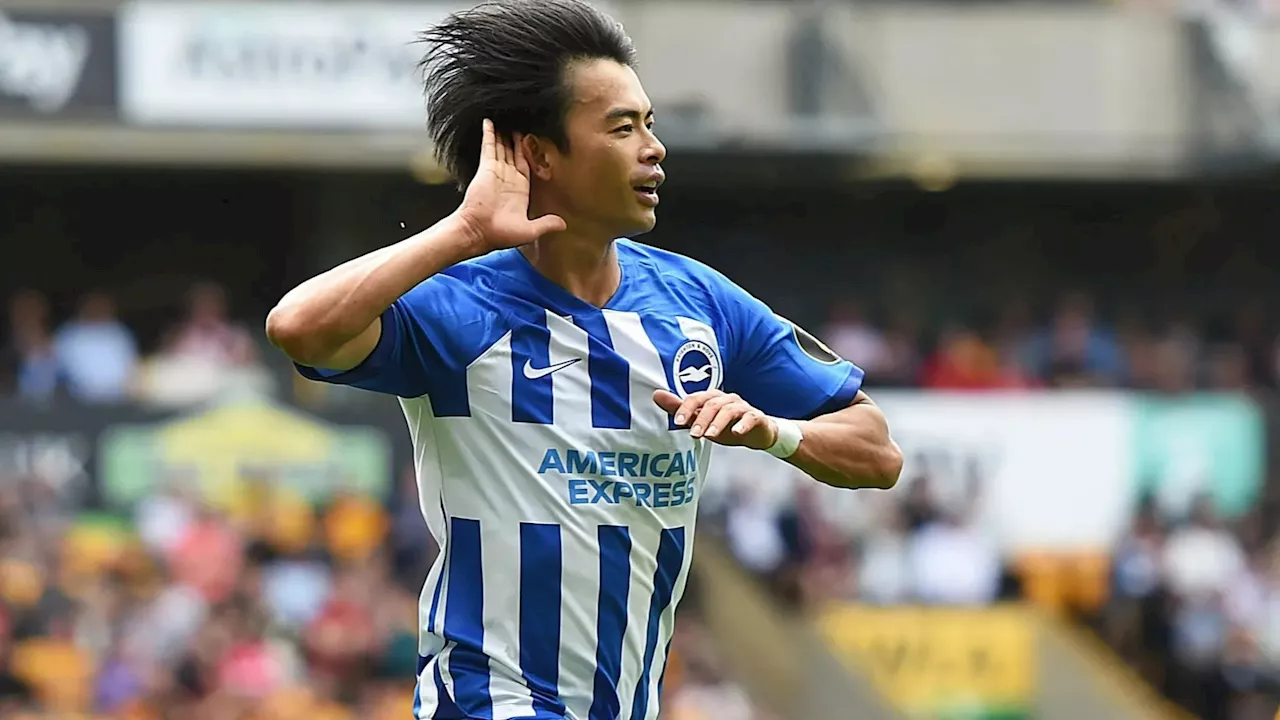 Kaoru Mitoma signs new four-year contract as Brighton ward off Arsenal, Chelsea and Manchester United...