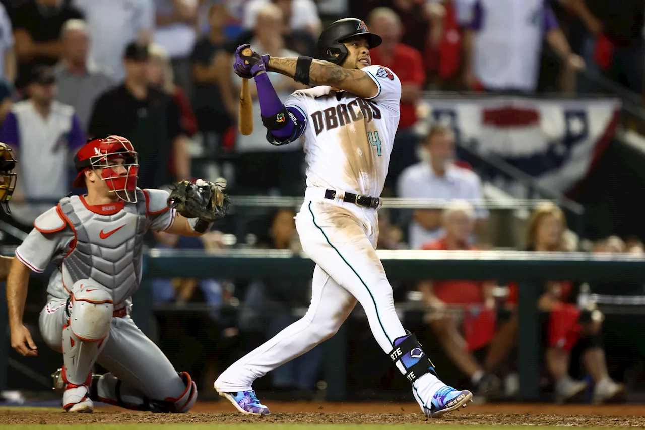 Ketel Marte delivers walk-off RBI in Game 3, Diamondbacks avoid 3-0 NLCS deficit vs. Phillies