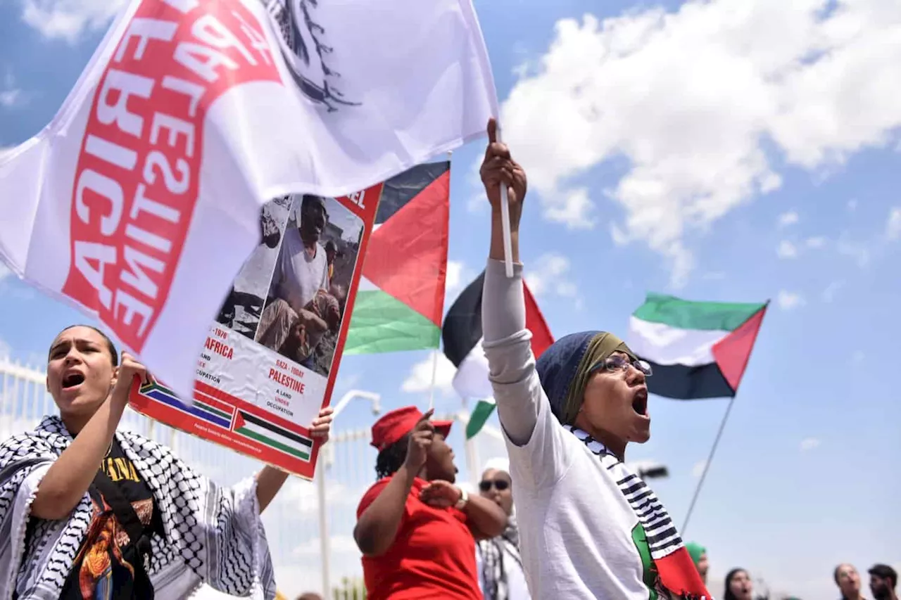 South Africans rally ‘for human rights, not Palestinian rights’