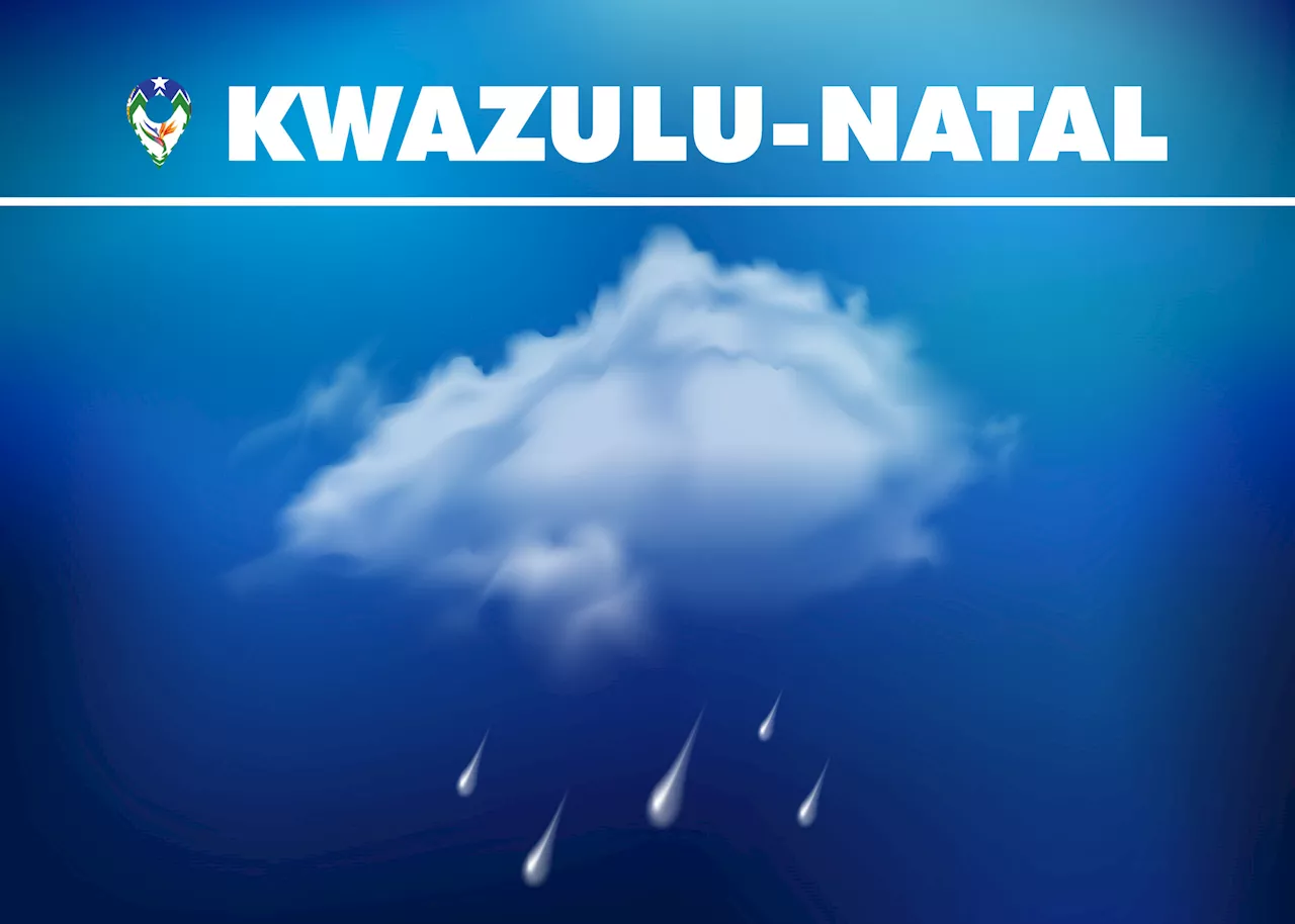 KwaZulu-Natal weather forecast: Partly cloudy to cloudy with wet conditions