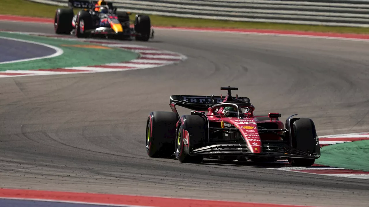 F1, Gp Austin: Charles Leclerc in pole position, cancellato il giro veloce a Verstappen