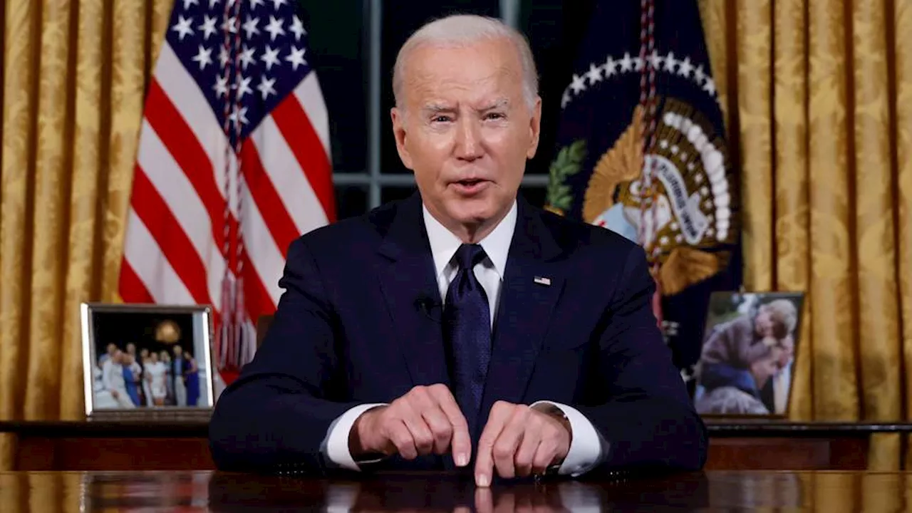 Biden tries to rally Americans on Israel, Ukraine support