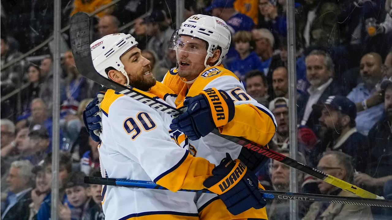 Smith scores two as Predators beat Rangers