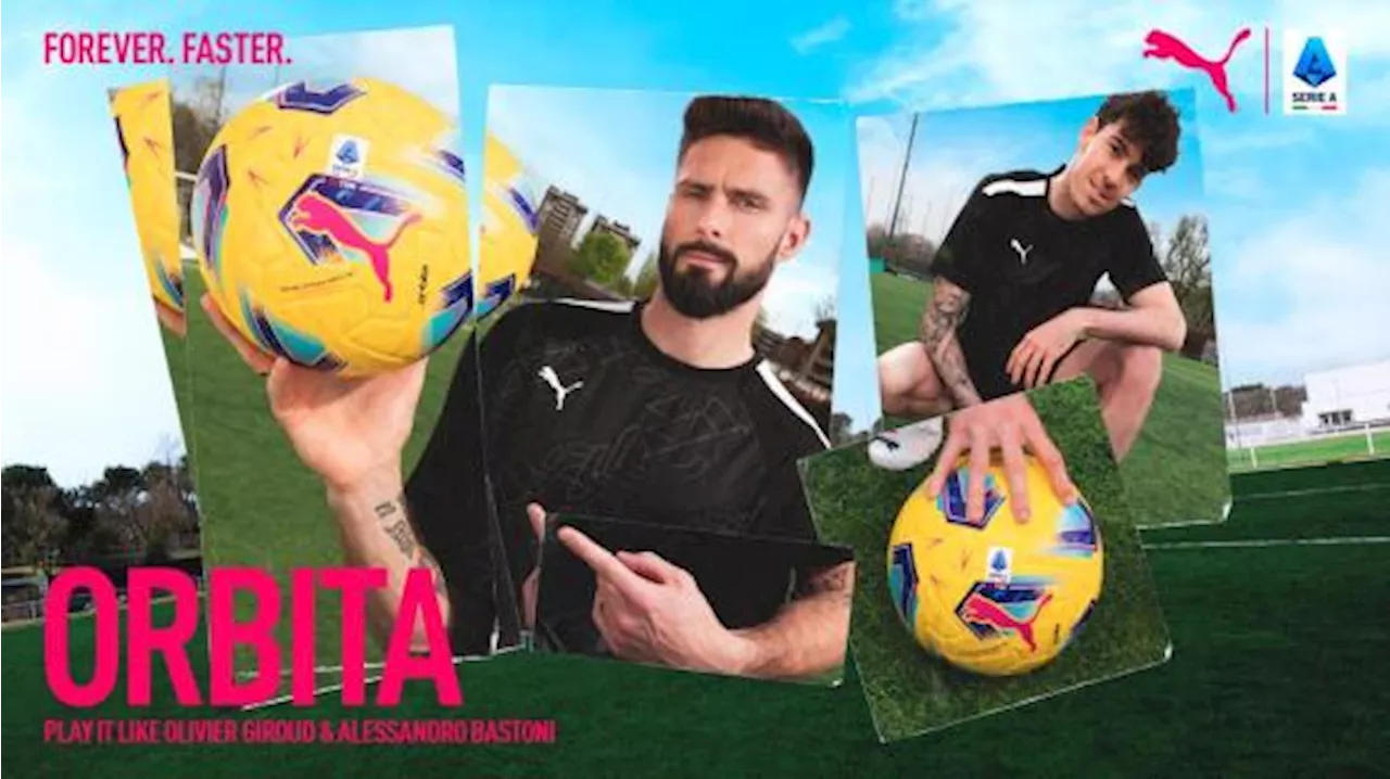 Serie A, ecco Orbita Winter: Bastoni e Giroud presentano il pallone invernale