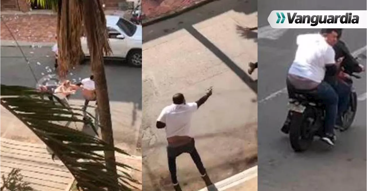 Video: Así se enfrentó un hombre a fleteros para frustrar un hurto en Bucaramanga