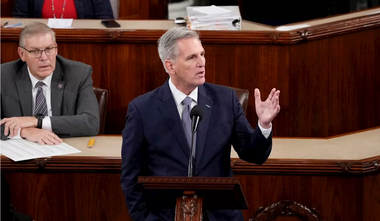 Ex-speaker Kevin McCarthy nominates Jim Jordan on the third ballot