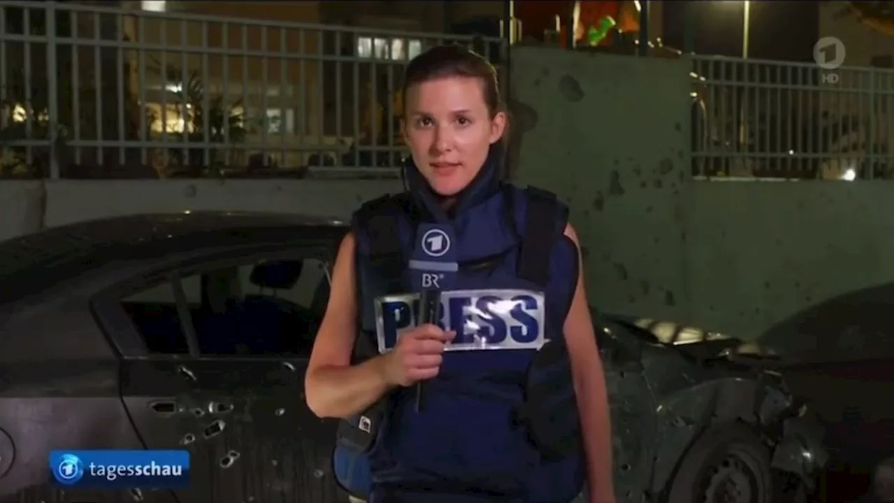 Israel-Krieg: ARD-Reporterin Sophie von der Tann mit emotionalen Worten