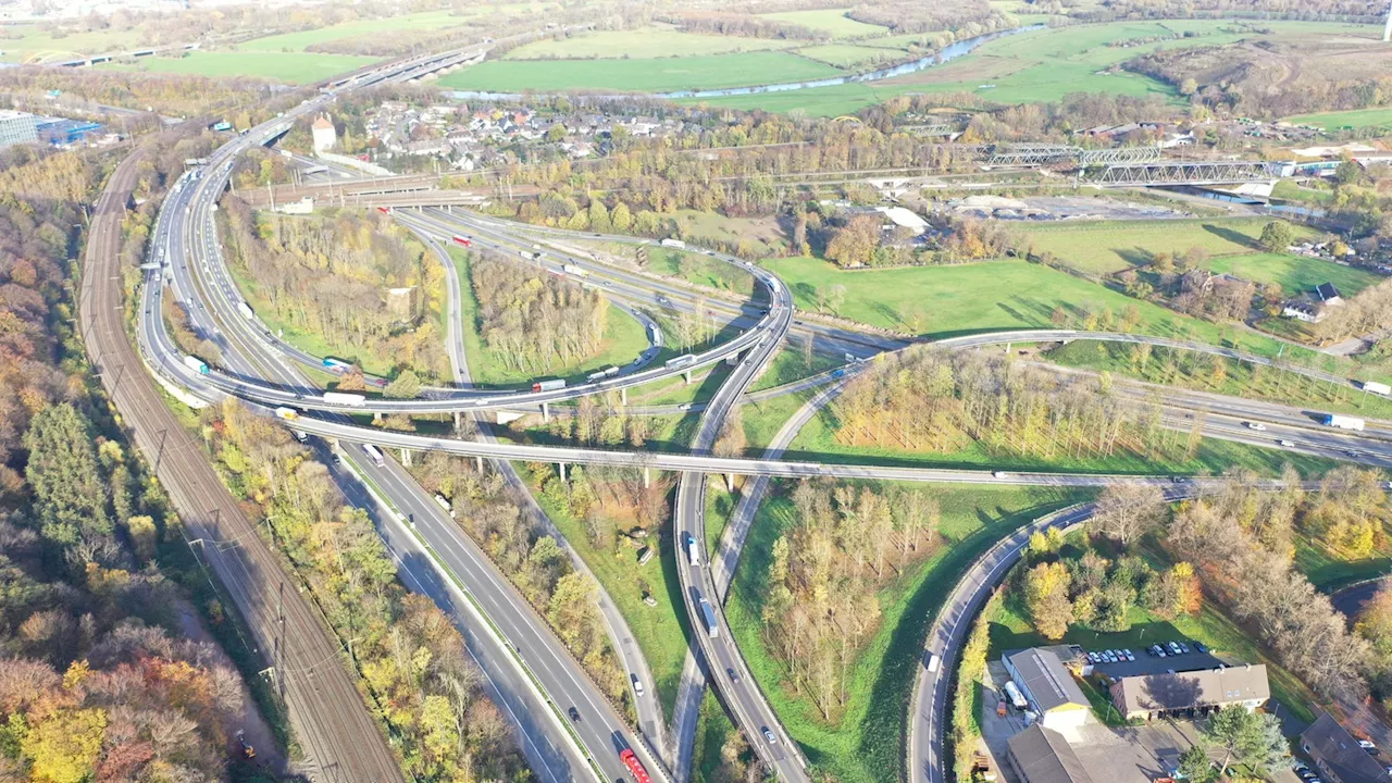 Duisburg: A40 am Wochenende in Richtung Essen gesperrt