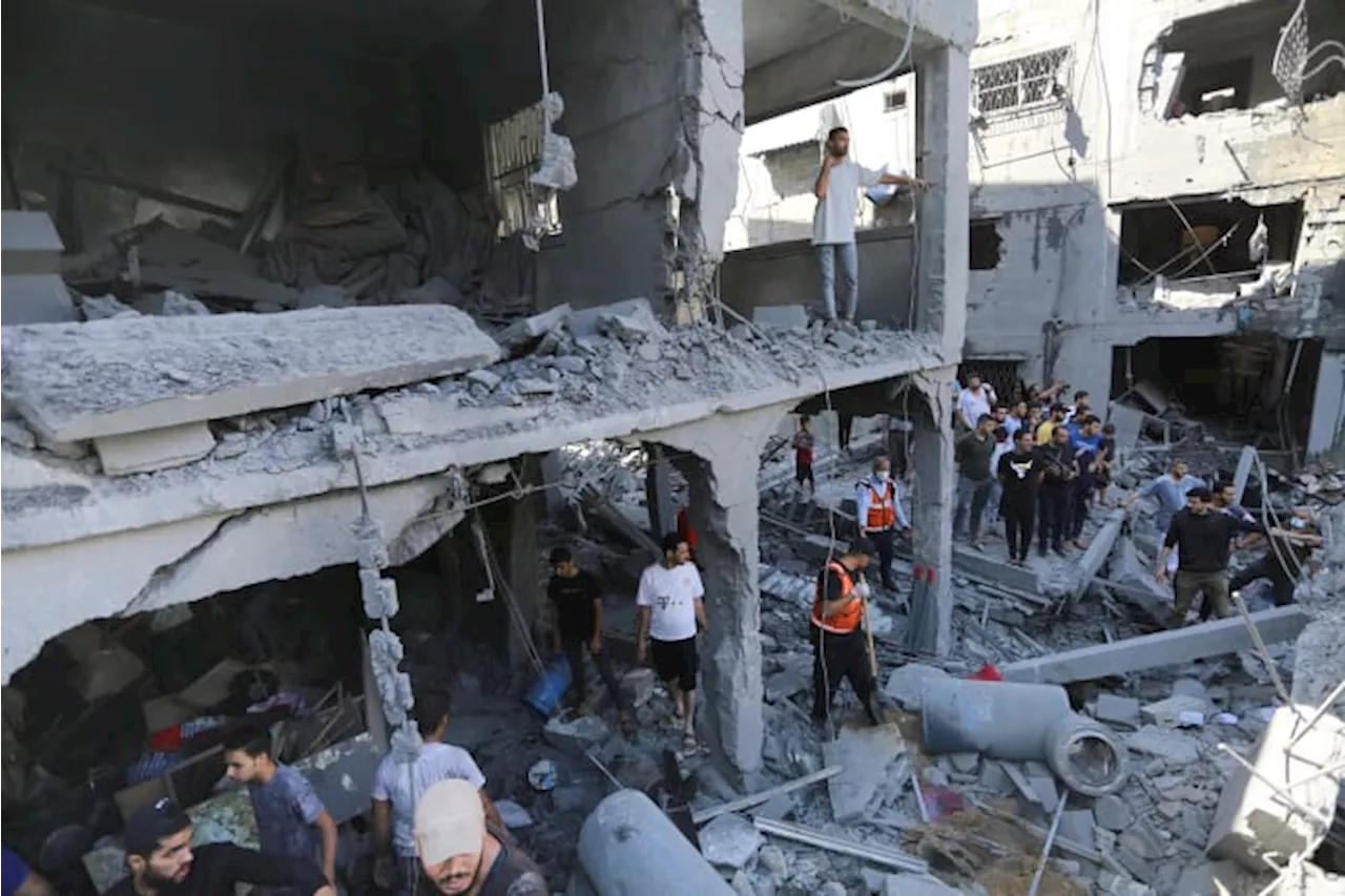 A Palestinian engineer who returned to Gaza City after fleeing south is killed in an airstrike