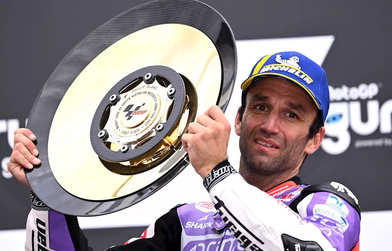 MotoGP : Le Français Johann Zarco remporte le premier Grand Prix de sa carrière après 120 courses