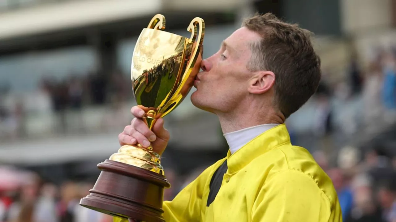 Caulfield Cup winning jockey Mark Zahra cops massive fine and ban for whip breach