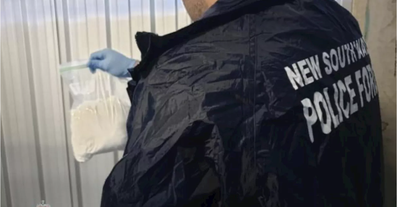 100kg of pseudoephedrine uncovered as three arrested in Sydney