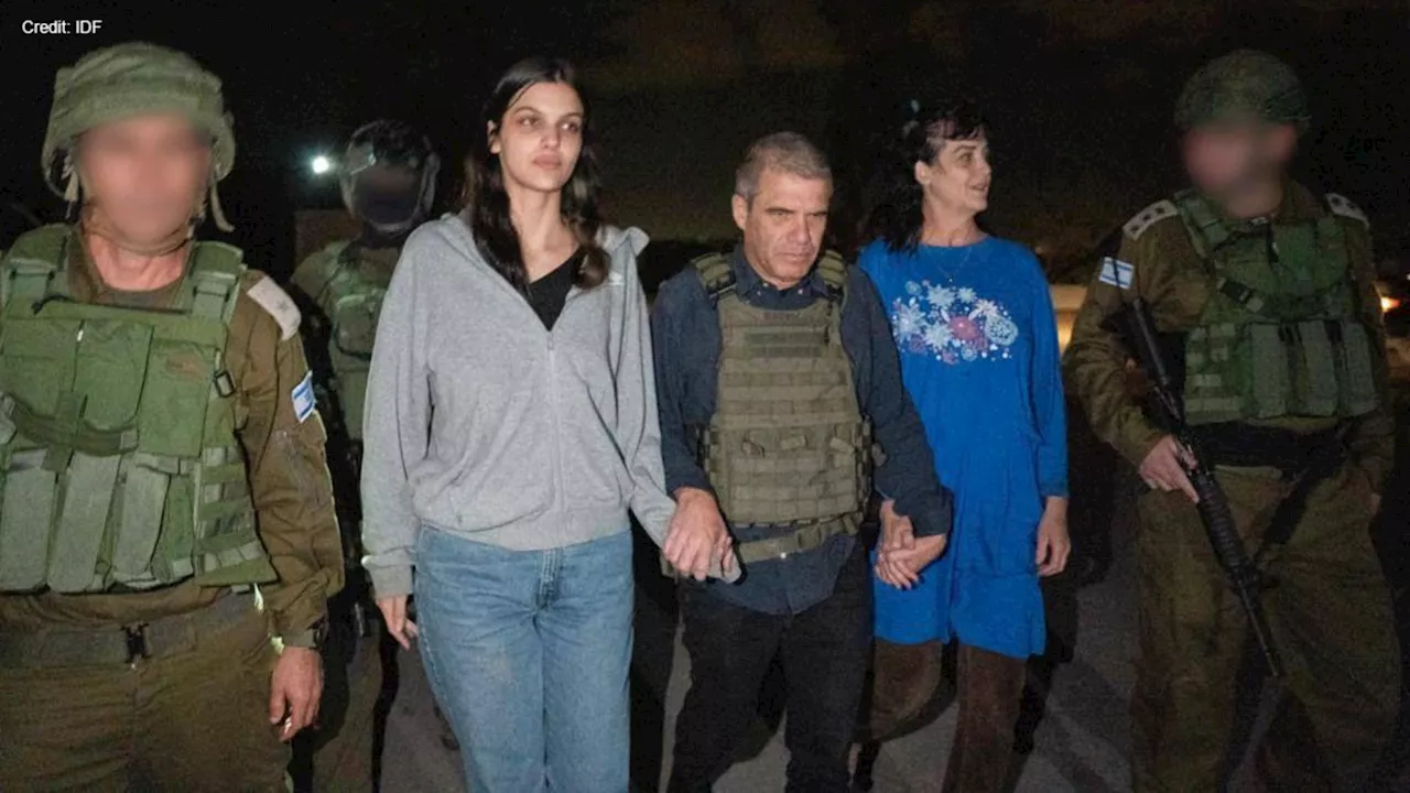 Father of American teenage hostage freed by Hamas says she is 'doing very good'