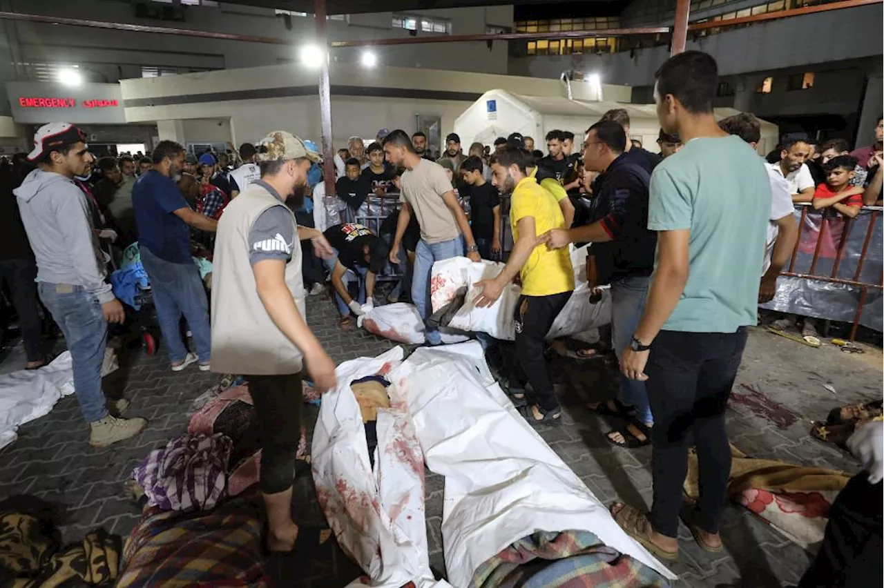 Attacco ospedale Gaza, centinaia di morti e scambio di accuse: cosa sappiamo