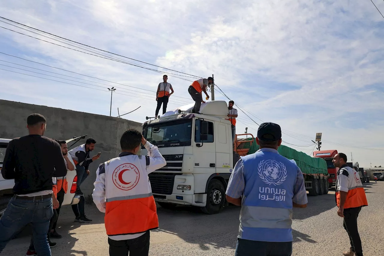 Humanitarian Aid Enters Gaza Through Egypt’s Rafah Border Crossing