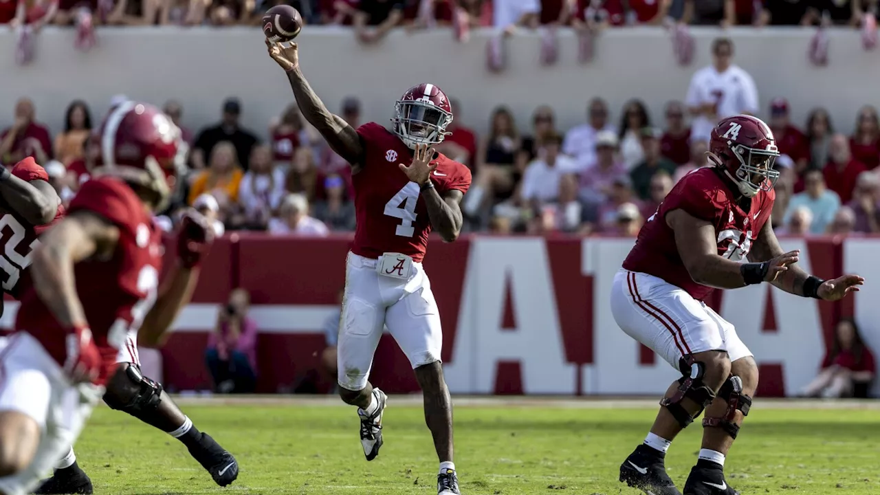 Milroe, No. 11 Alabama stage huge second-half rally, top No. 17 Tennessee 34-20