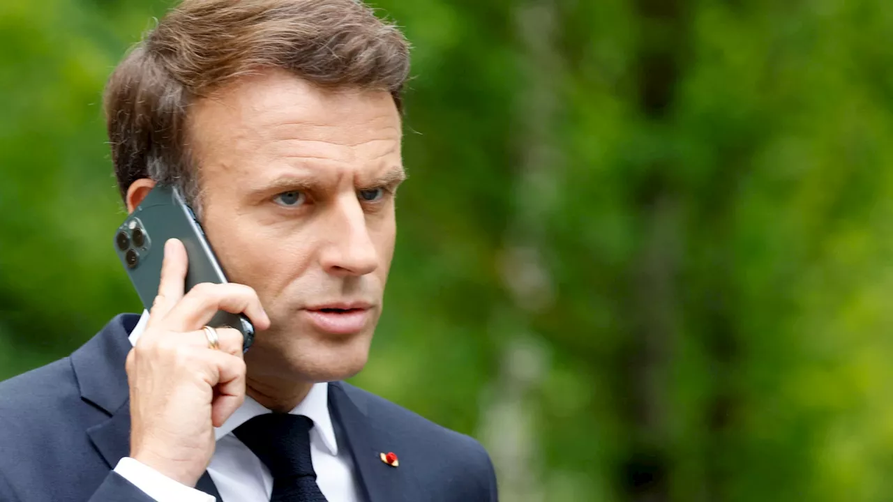 Emmanuel Macron n'exclut pas de se rendre au Proche-Orient 'dans les prochains jours'