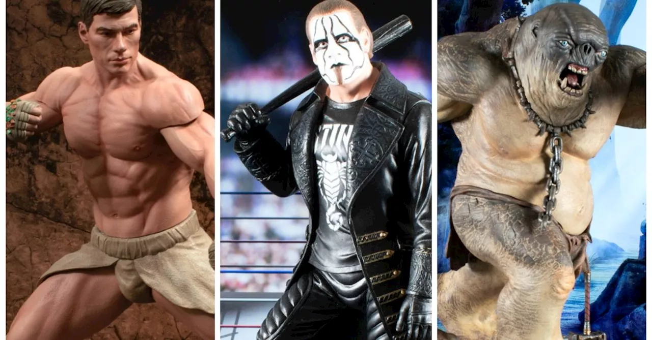 DST Reveals New Statues with WWE, Lord of the Rings, and Jean-Claude