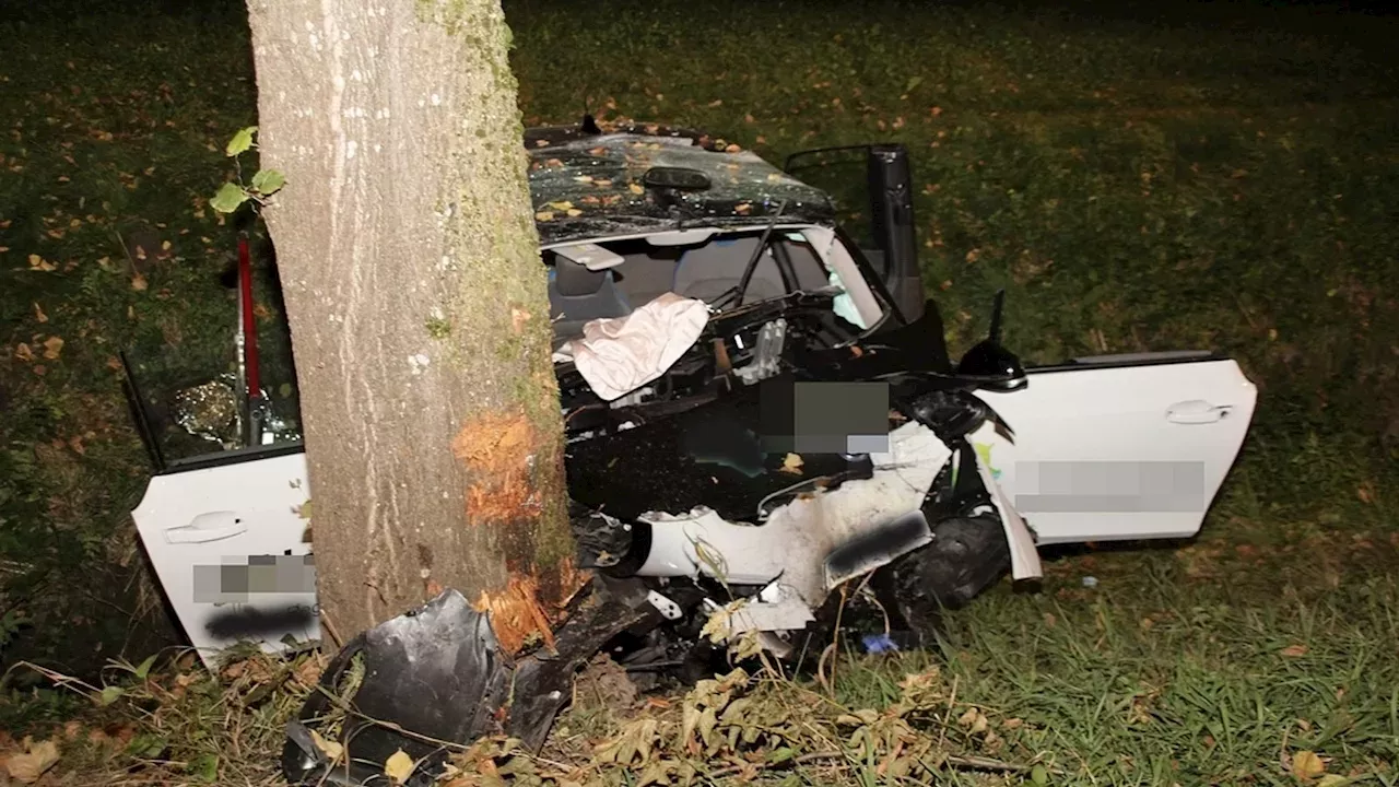 Auto Prallt Gegen Baum: 17-Jährige Stirbt In Rosenheim | Deutschland ...