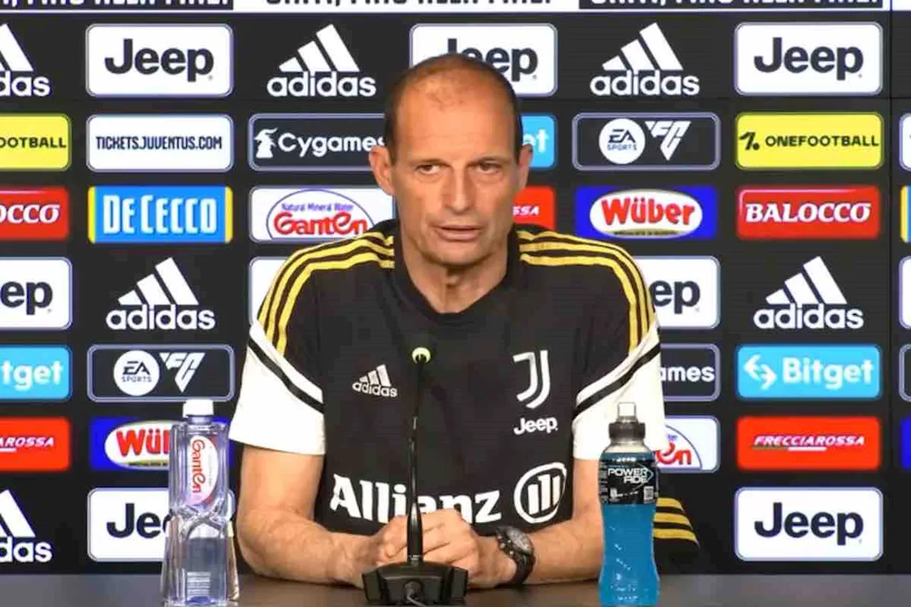 | Conferenza stampa Allegri pre Milan-Juventus LIVE