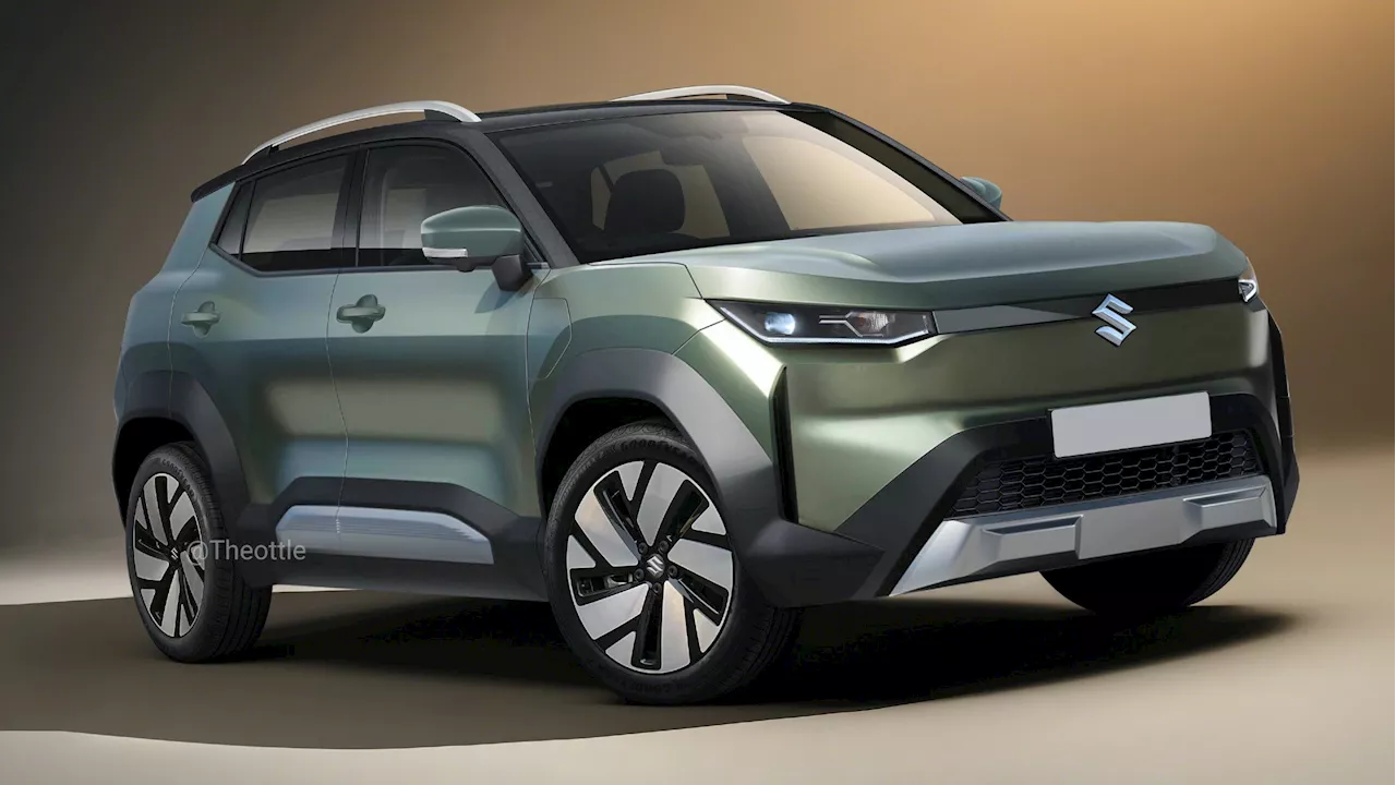 2025 Suzuki eVX Rendered In Production Form Looking Like An Electric Vitara