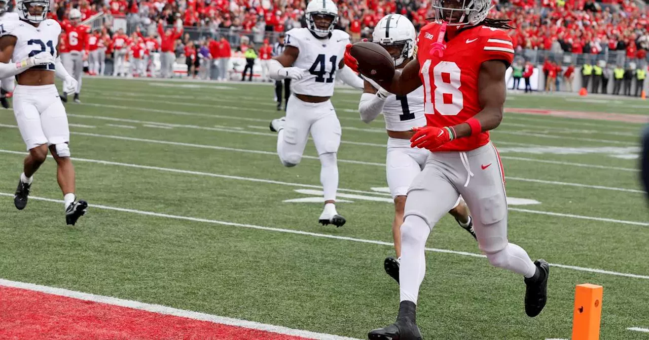 Marvin Harrison Jr. The Difference In No. 3 Ohio State’s 20-12 Win ...