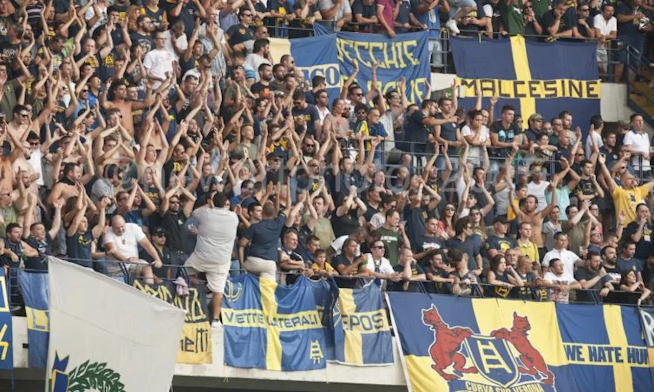 Verona-Napoli: scontri fra ultras fuori dal Bentegodi, interviene la polizia