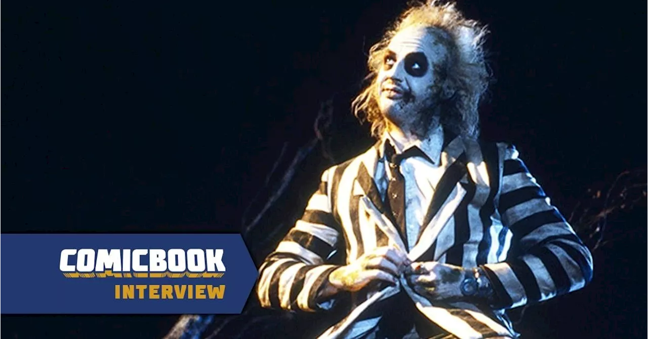 Michael Keaton's Beetlejuice 2 Striped Suit Confirmed by Costume Designer Colleen Atwood (Exclusive)