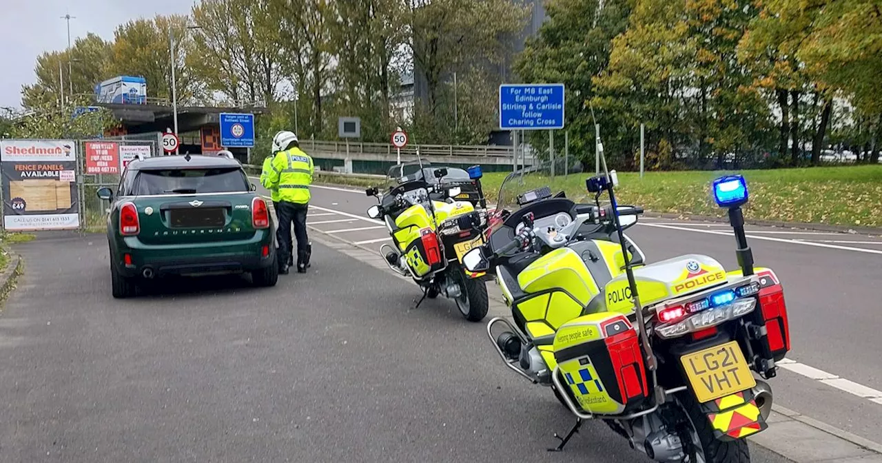 Police warn 'no text worth it' as Glasgow driver hit with fine and points