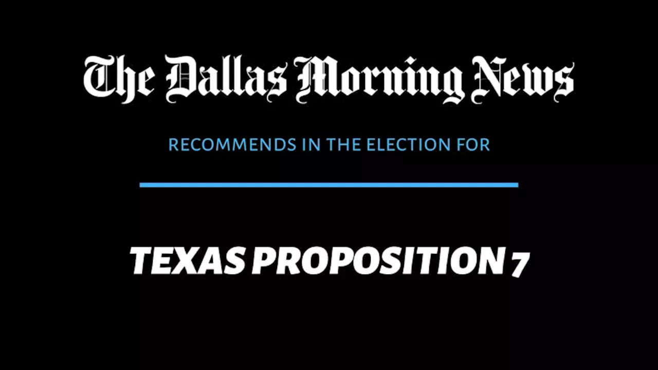 Texas Proposition 7 would create energy fund to prop up power grid