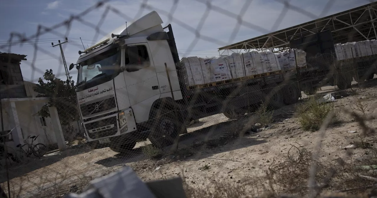 Israel war: Egypt opens temporary aid supply route into Gaza