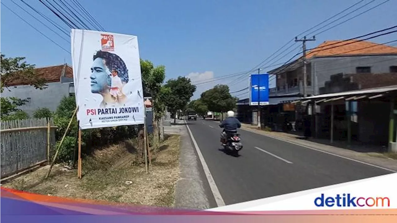 Baliho 'PSI Partai Jokowi' Ramai Dipasang di Jembrana, PSI Buka Suara