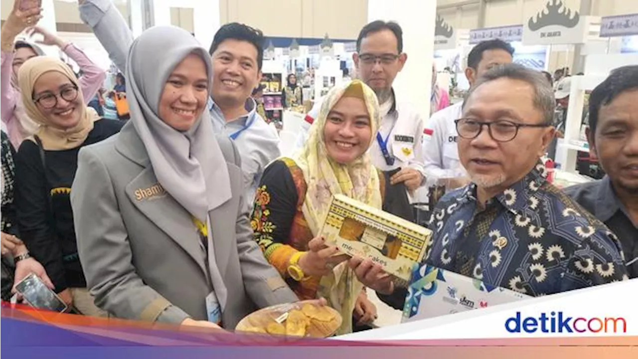 Serbu Zulhas di Trade Expo, UMKM Lomba Pamerkan Produk Pangan Nusantara