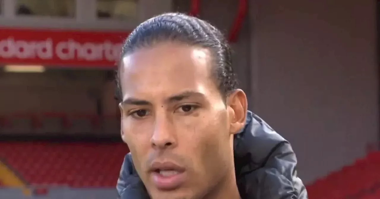 'If I'm absolutely honest' - VVD makes Liverpool admission after Everton win