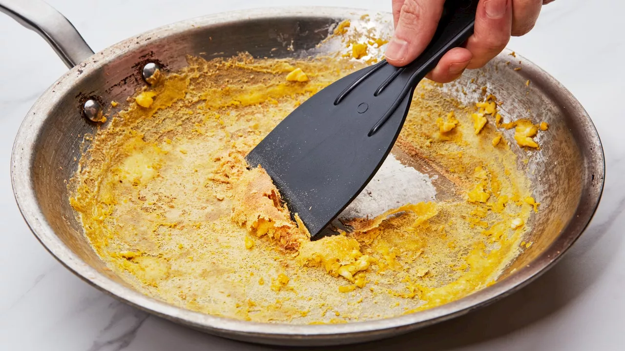 The Best Pan Scraper Is Actually a Plastic Putty Knife