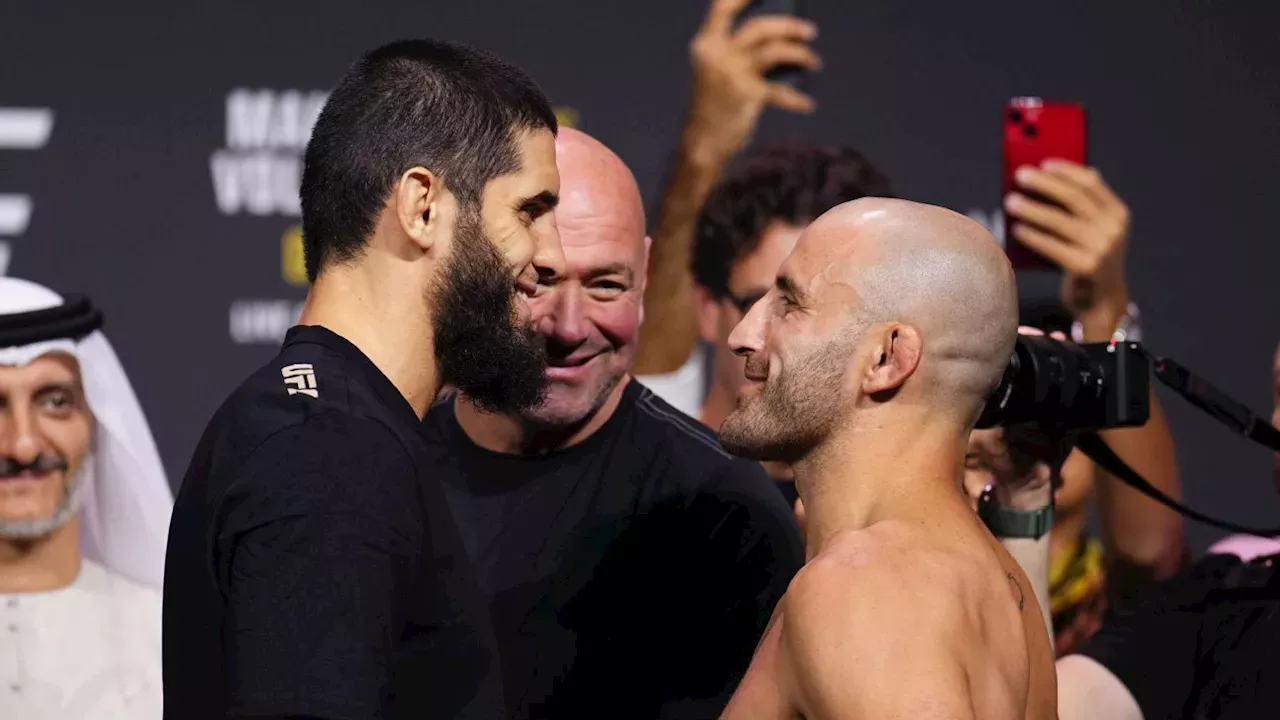 UFC 294 Islam Makhachev Vs. Alexander Volkanovski Fight: Live Results ...